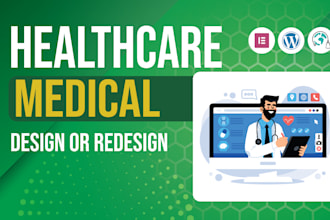 design medical and healthcare website for your business