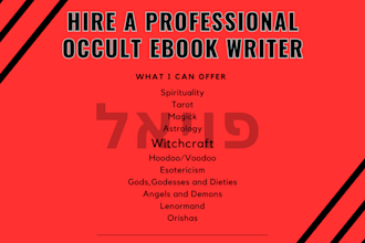 write up to 500 words on witchcraft, pagan, and the occult