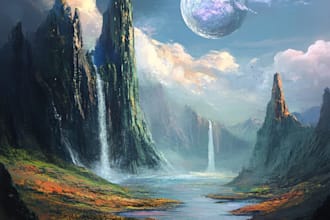 environment concept art landscape design