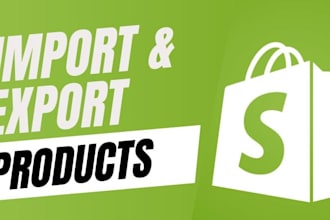 scrape one shopify site products to import other shopify site