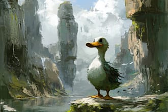 make game concept art background and environment