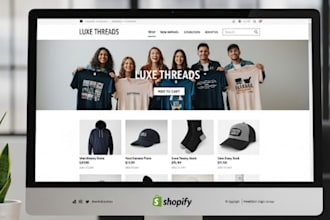setup and customize, build your dream ecommerce in shopify