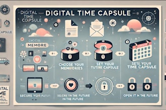 create a digital time capsule for you to open in the future