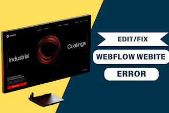 fix webflow webflow error webflow issues redesign webflow website design