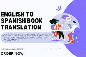 expertly translate your book from english to spanish
