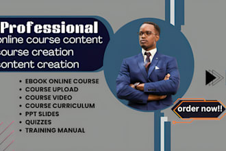 create engaging online course creation course content ppt udemy video course