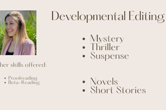 provide a proofread and developmental edit of your short story