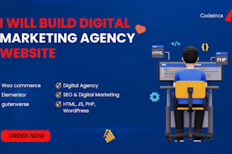do wordpress website development and agency website