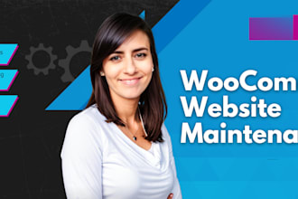 maintain your woocommerce store, add products, upload images etc