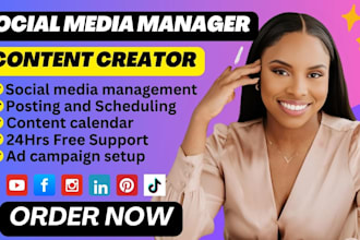 do social media manager content creator instagram reel facebook ads and linkedin