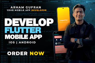 do mobile app development ios app development app creation as flutter developer