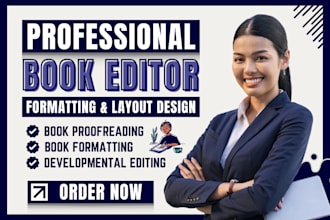 developmental book editor proofread format nonfiction novel memoir children book