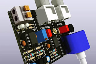 pcb circuit design, pcb layout, pcb board schematic ready for manufacturing
