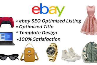 do ebay listing, ebay product listing, ebay SEO, ebay lister