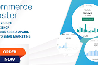 klaviyo email marketing facebook ads  tiktok shop shopify dropshipping store