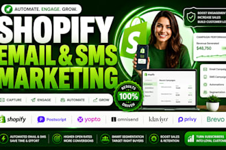 setup shopify sms email marketing postscript yopto omnisend klaviyo privy brevo