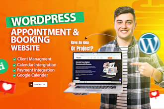 create an appointment booking website with acuity, calendly, or highlevel