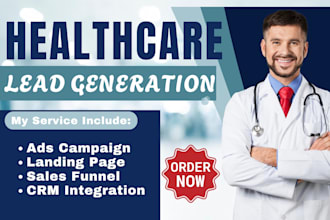 generate exclusive healthcare leads medicare website health care sales funnel