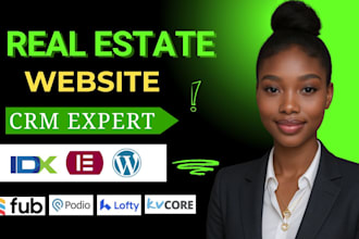 build realtor, agent real estate website with idx mls integration in wordpress