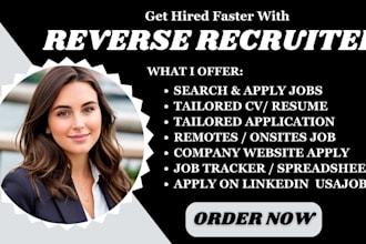 job search job application reverse recruiter remote jobs