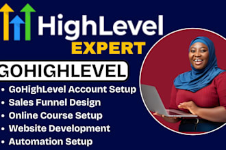 setup gohighlevel email campaign, courses, membership funnels, automations