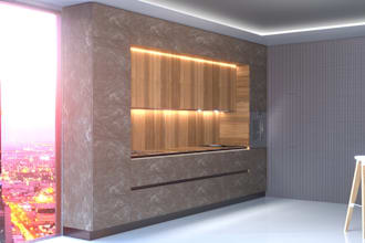 3d model render office retail restaurant bar interior design