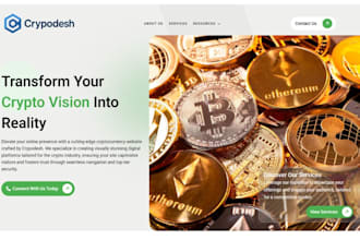 design crypto website memecoin website pepe website meme token website