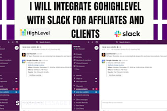 integrate slack with gohighlevel, be your slack expert, sales pipeline update