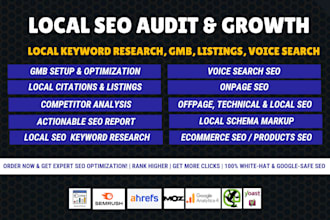 do local SEO advanced keyword research and voice search optimization