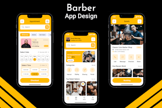 develop barber app, spa app, salon app, salon booking app, beauty salon app