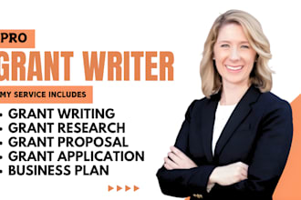 grant writing, grant proposal, grant research business plan