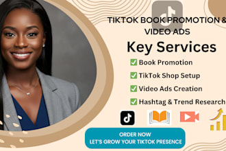 do tiktok book promotion tiktok video ads tiktok shop