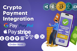 integrate crypto payments gateway on ecommerce shop online store shopify store