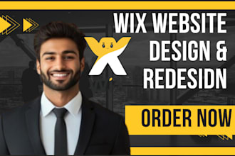transfer or design wix studio website using wix studio, design or redesign wix