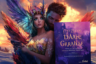 make  book cover design, kindle book cover, fantasy ebook cover