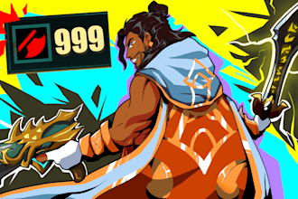 create an original artwork for a league of legends thumbnail
