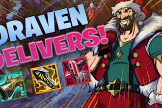 create original artwork for a league of legends thumbnail