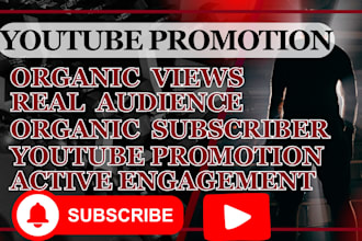 give a youtube shoutout, organic promotion, and real engagement for monetization