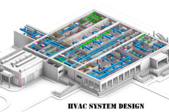 do plumbing drawing, hvac, electrical and mep drawing