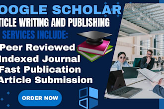 write and publish research article in google scholar index journal