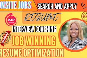 search and apply to online job, onsite job, remote job and work from home