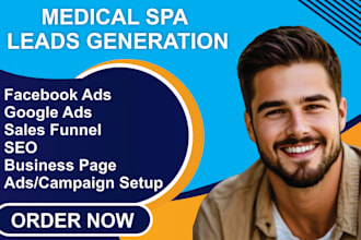 medical spa leads aesthetic beauty leads spa leads facebook ad google ad video