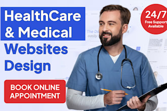 design a medical healthcare wellness mental therapy counseling website