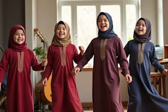 produce arabic kids songs and nursery rhymes