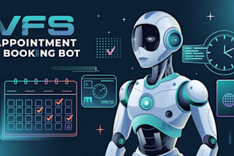 develop booking bot, vfs, appointment bot, vfs appointment bot