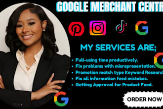 l fix google merchant center suspension gmc misrepresentation shopping ads gtin