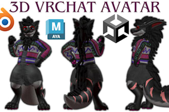 custom, edit, 3d vrchat avatar, anime vrc avatar, nsfw avi, vtuber for pc, quest
