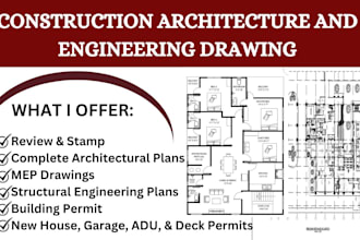 review stamp architecture engineering drawing mep framing plan structural plan