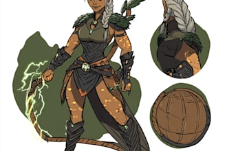 make dnd, fantasy character, dnd party, and concept art