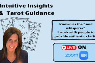 perform a tarot card reading combined with life coaching guidance